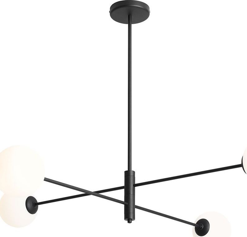 Lampa wisząca Aldex Nowoczesna lampa wisząca LED Ready czarna Aldex HOMME kule 1090PL_L1