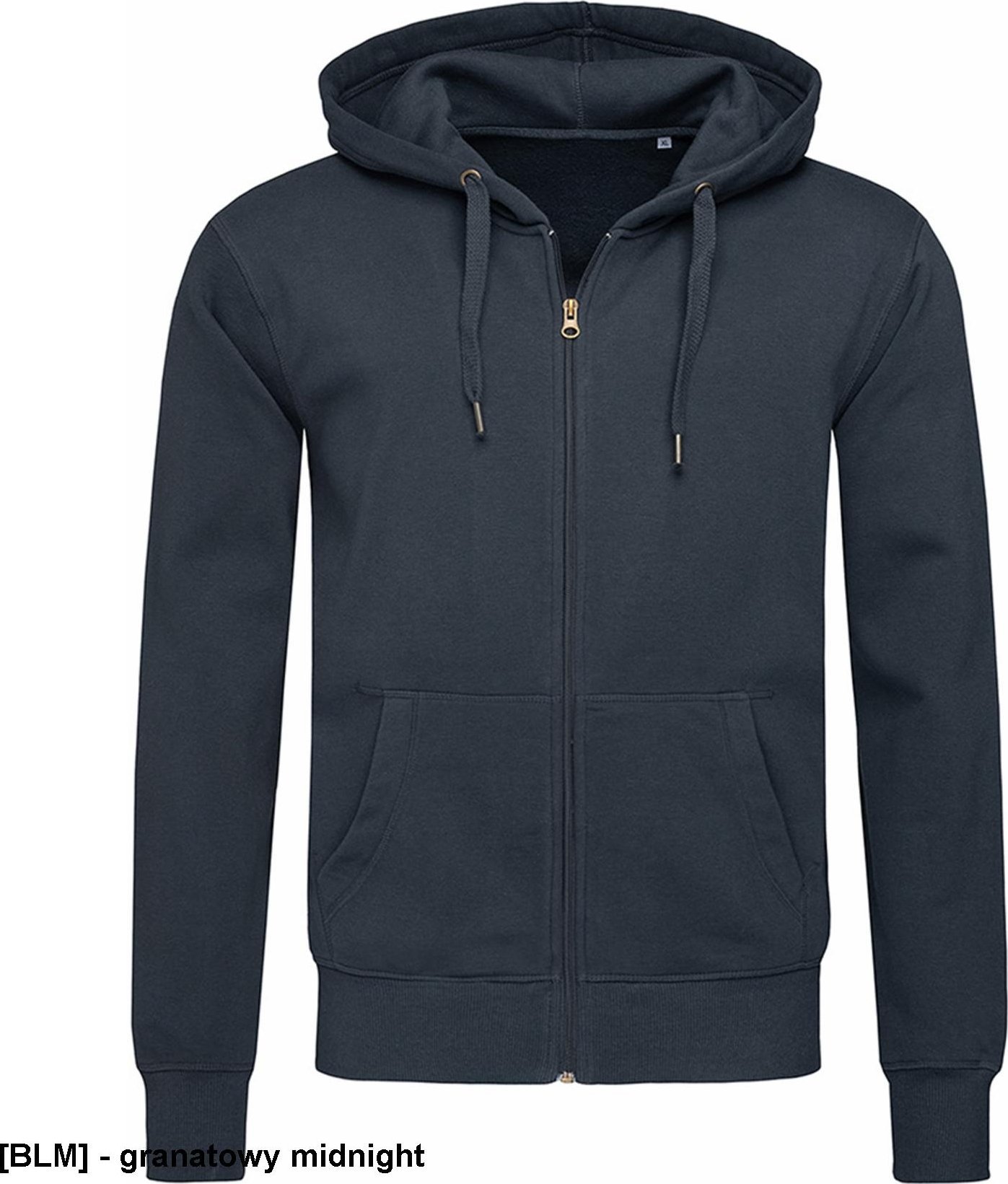 Stedman SST5610 - Bluza męska rozpinana z kapturem - granatowy midnight 3XL