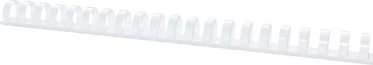 Office Products Grzbiety do bindowania OFFICE PRODUCTS, A4, 22mm (210 kartek), 50 szt., białe