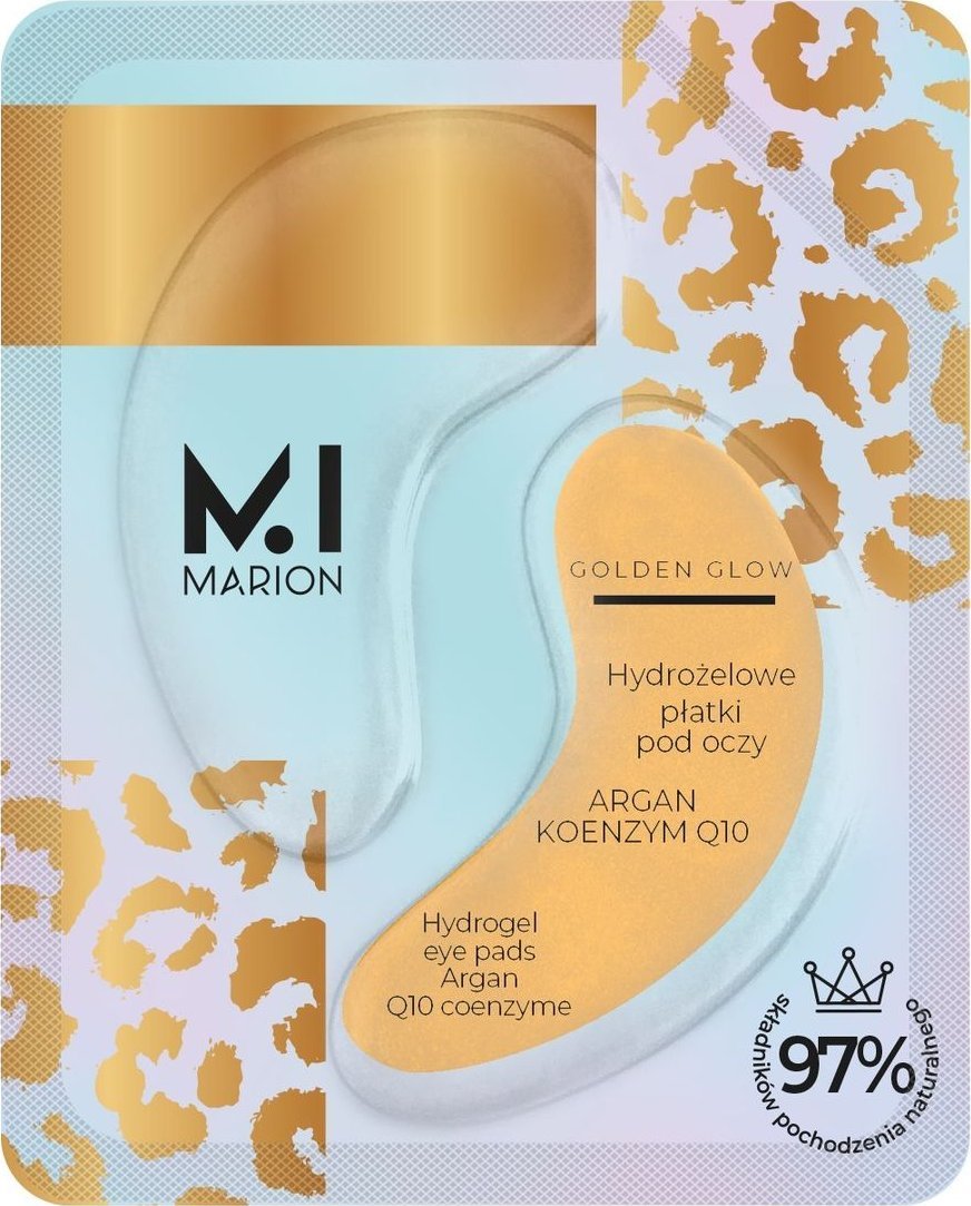 Marion Golden glow hydrożelowe płatki pod oczy-2 szt