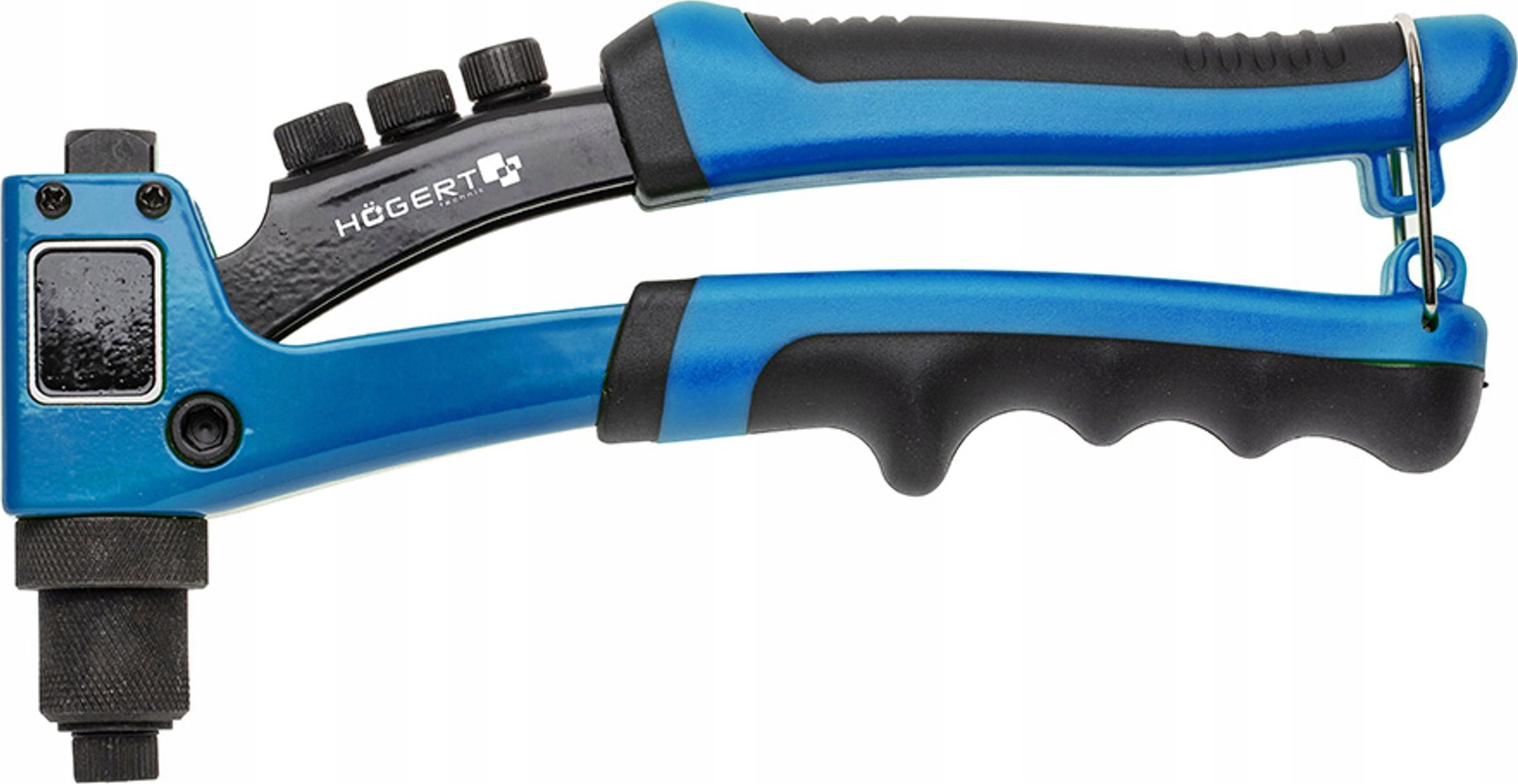 Högert Technik Nitownica z regulacją 215mm, 4 głowice