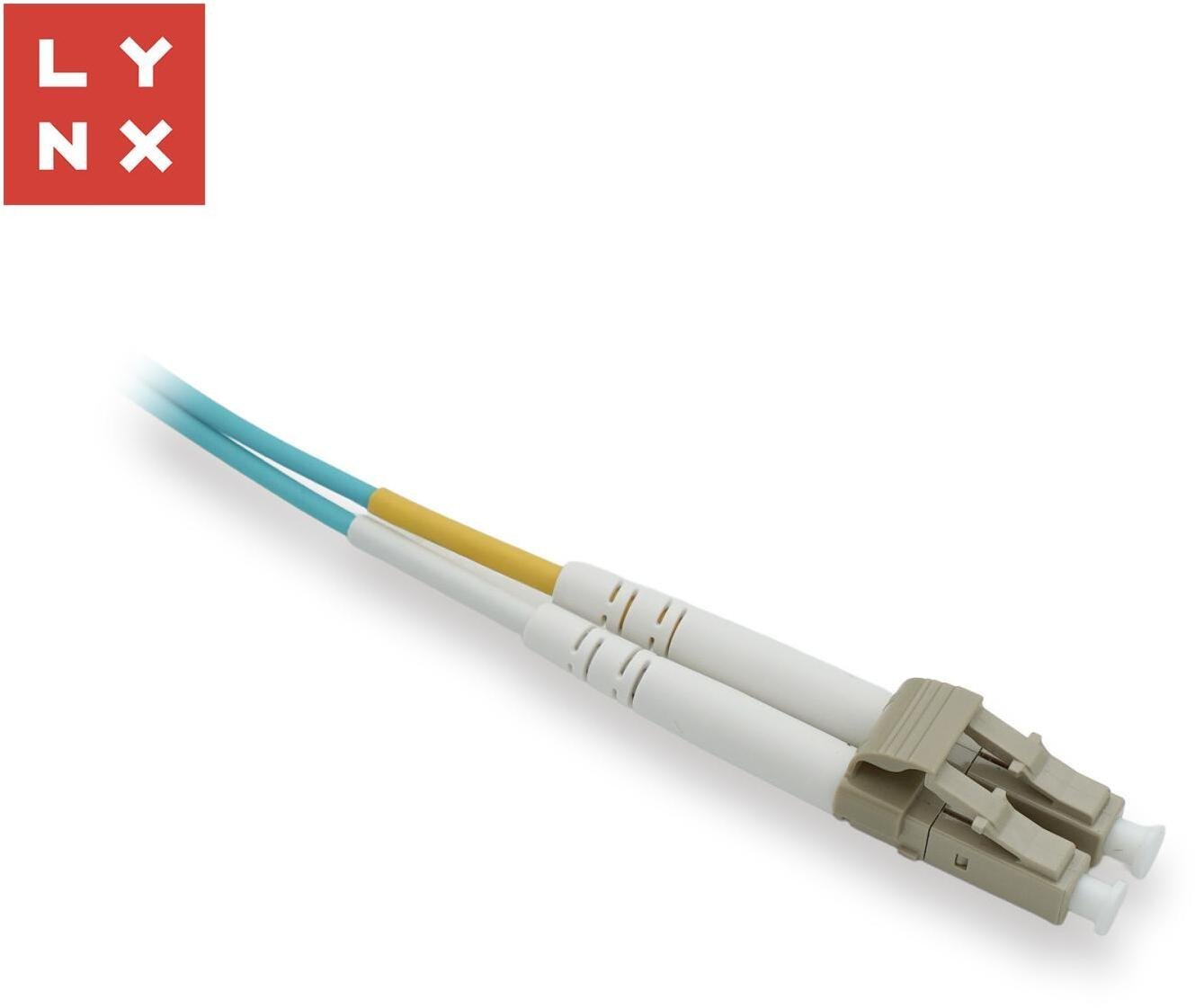 Lynx CS LYNX dupleksowy patch kabel MM, OM3, LC/LC, 50/125µm, 10m