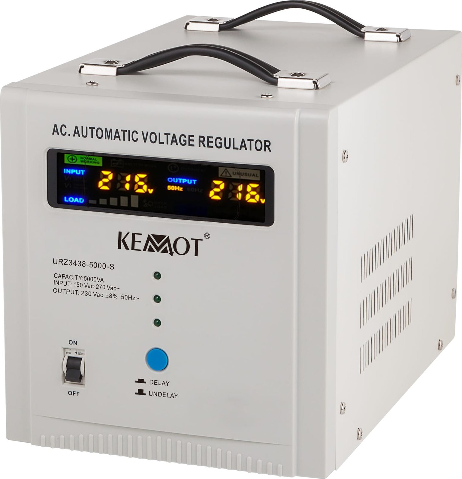 Kemot Automatyczny stabilizator napięcia KEMOT SER-5000-S , precyzja 8%