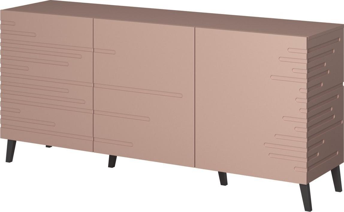 Cama Meble Komoda NOVA 155x40x72 róż mat