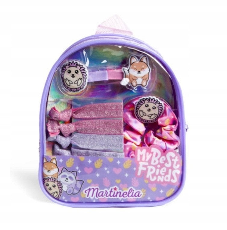 Plecak Dziecięcy z Akcesoriami do Włosów Martinelia My Best Friends