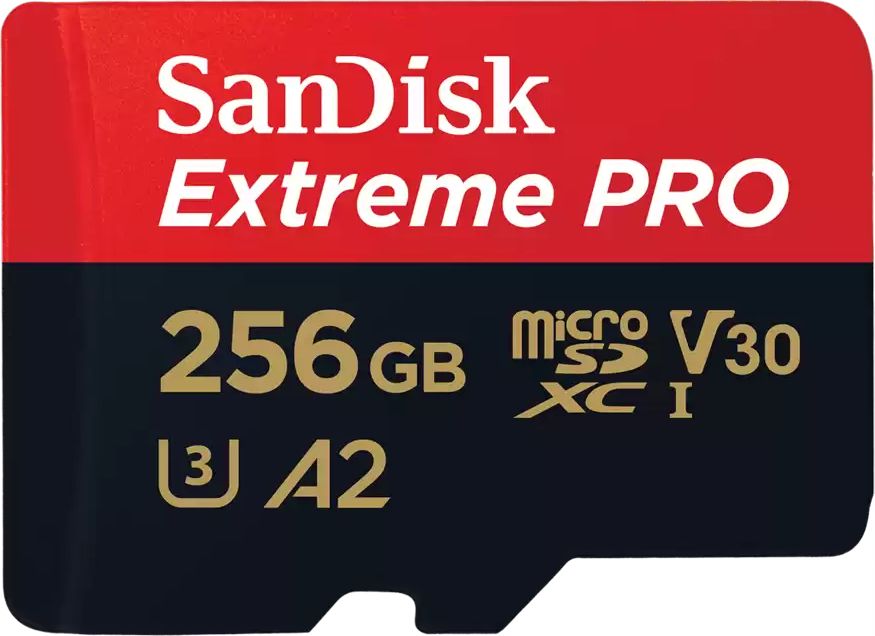 Karta SanDisk Extreme PRO MicroSDXC 256 GB Class 10 UHS-I/U3 A2 V30 (SDSQXCD-256G-GN6MA)
