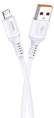 Kabel USB Kakusiga KSC-805 Micro 1m 2.4A - BIAŁY standard