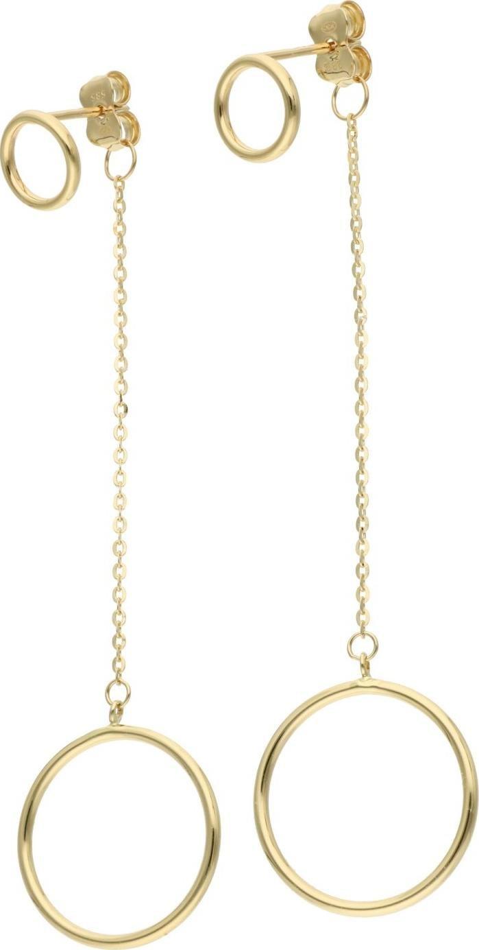 Rosanto Długie złote kolczyki 585 14k