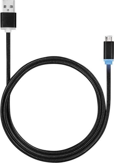 Kabel USB Roline USB-A - 1 m Czarny (JAB-3355842)
