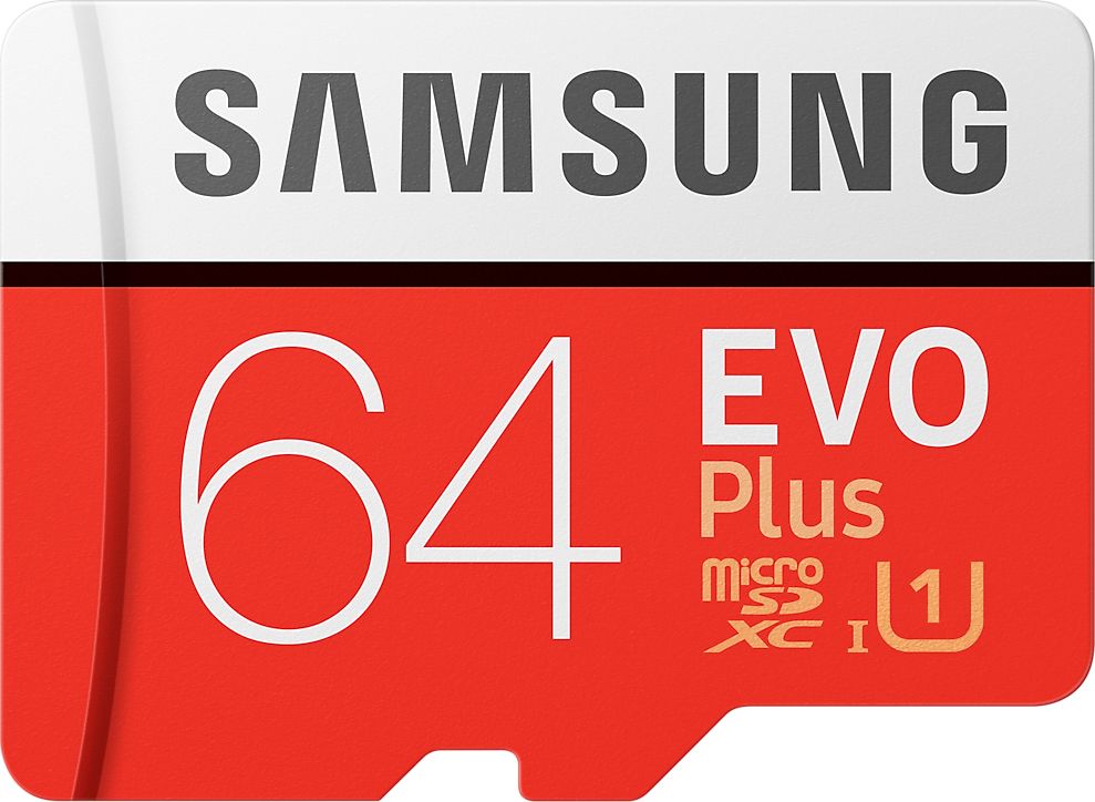 Karta Samsung EVO Plus MicroSDXC 64 GB Class 10 UHS-I/U1 (MB-MC64HA/EU)