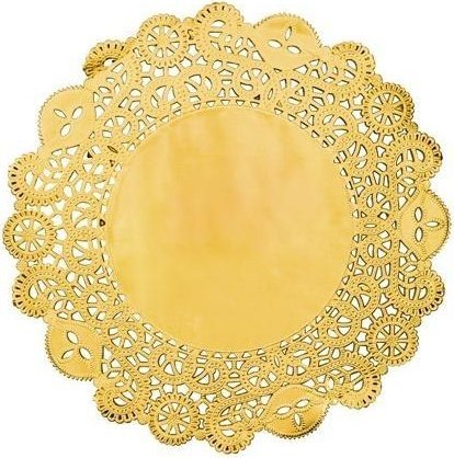 Podkładki pod talerze złote ok. 35,5cm 50szt