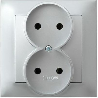 Ospel Gniazdo Impresja podwójne srebrne (GP-2Y/18)