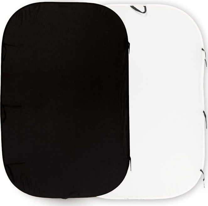 Lastolite Tło składane Lastolite PlainColours Czarno/Białe 1,8 x 2,75m