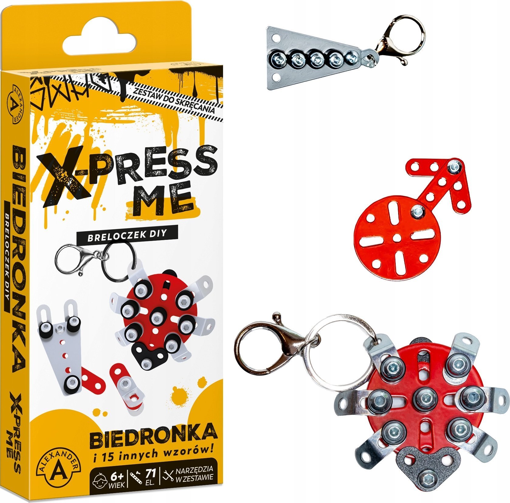 Alexander BRELOK DO SKREC MET BIEDRONKA 15WZOR 8X2X18 ALX