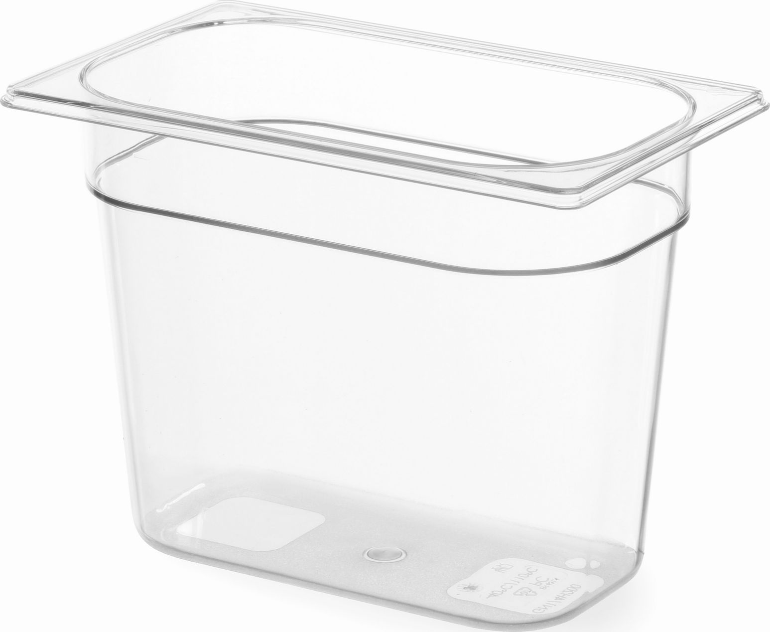 Hendi Pojemnik GN przeźroczysty z poliwęglanu GN 1/4 wys. 150 mm - Hendi 861615 Pojemnik GN przeźroczysty z poliwęglanu GN 1/4 wys. 150 mm - Hendi 861
