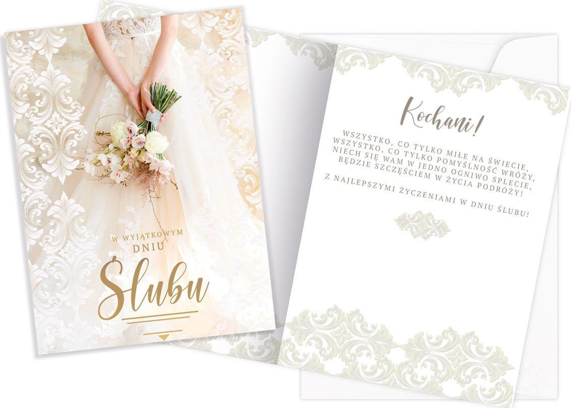 KUKARTKA Karnet V-041 Ślub