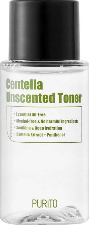 PURITO_Wonder Releaf Centella Toner Unscented bezzapachowy toner z ekstraktem z Wąkroty Azjatyckiej 30ml