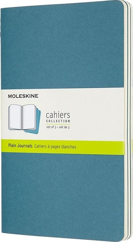 Moleskine Zestaw 3 zeszytów Cahier Journals 13x21 gładki