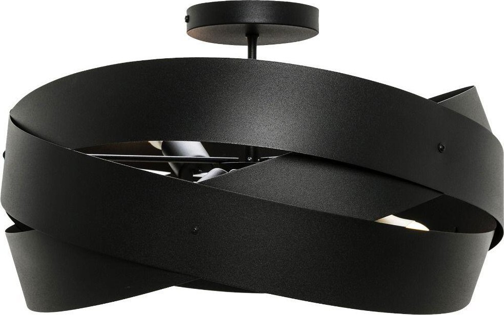 Lampa sufitowa Zumaline Zuma Line Tornado 1116 plafon lampa sufitowa 3x40W E27 czarny