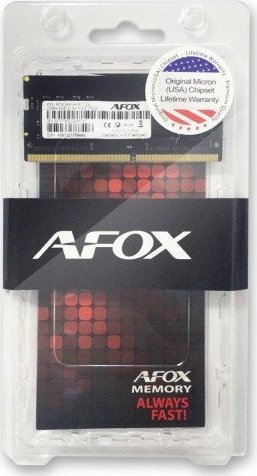 Pamięć do laptopa AFOX AFOX SO-DIMM DDR4 8GB 3200MHz