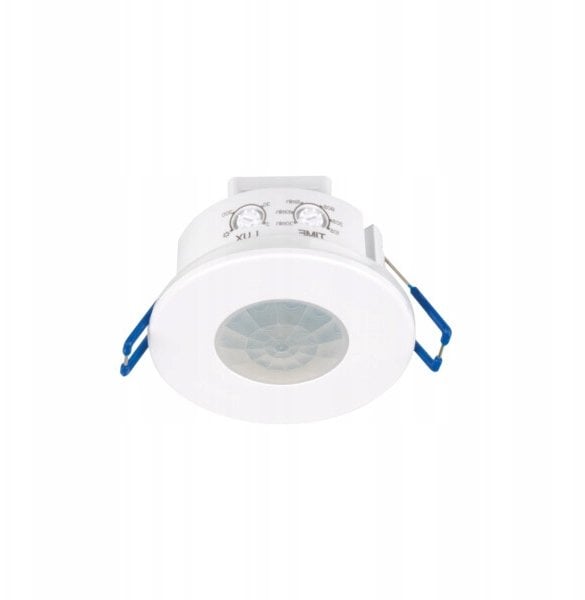 Czujnik ruchu PIR MERGE-WT-O-W 1200VA 360st. IP65/20 IIkl. okrągły do wbudowania biały 37370