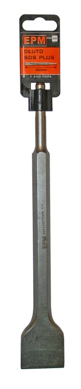 EPM Dłuto płaskie 40x14x250mm z uchwytem SDS-plus E-500-7002