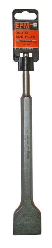 EPM Dłuto płaskie 40x14x250mm z uchwytem SDS-plus E-500-7002