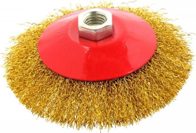 Geko SZCZOTKA DRUCIANA OBROT.BOCZNA 125MM MOSIĄDZ M14(60) G00601 GEKO