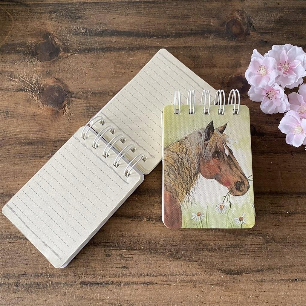 Teka Kołonotes A7 SSN50 Koń i kwiaty