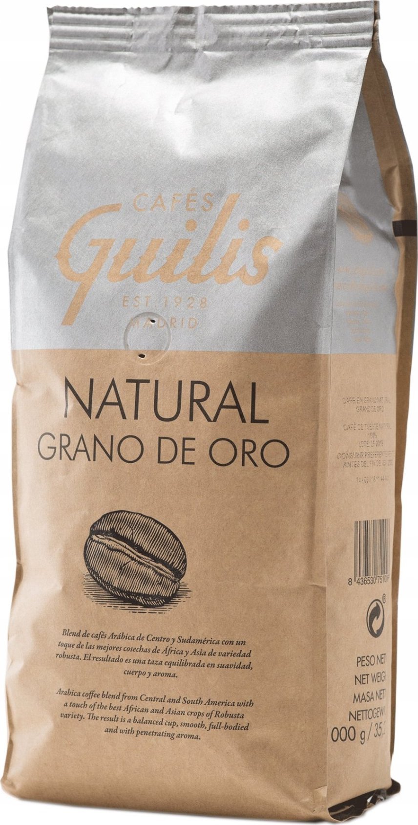 Kawa ziarnista Cafes Guilis Cafes Guilis 1 kg