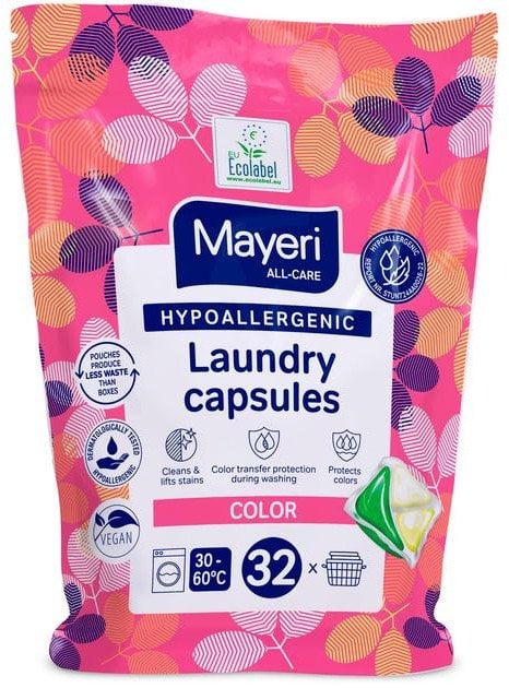 CAPS WASHING COLOR MAYERI 32PCE