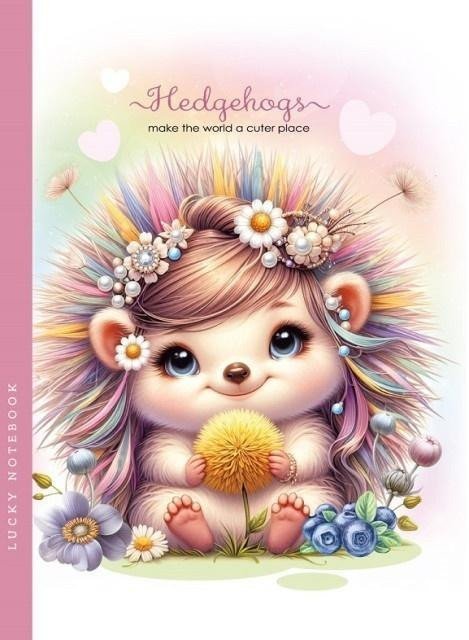 Notatnik 143x200 48K gładki Jeżyk