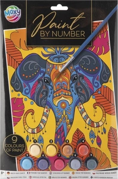 *****Malowanie po nr A4 Słoń 30033