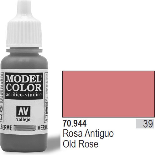 Vallejo Farba Nr39 Old Rose 17ml - 70944