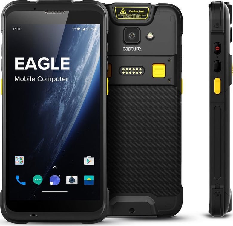 Czytnik kodów kreskowych Capture Capture CA-MT-11010B terminal 14 cm (5.5") 1440 x 720 px Ekran dotykowy 278 g Czarny