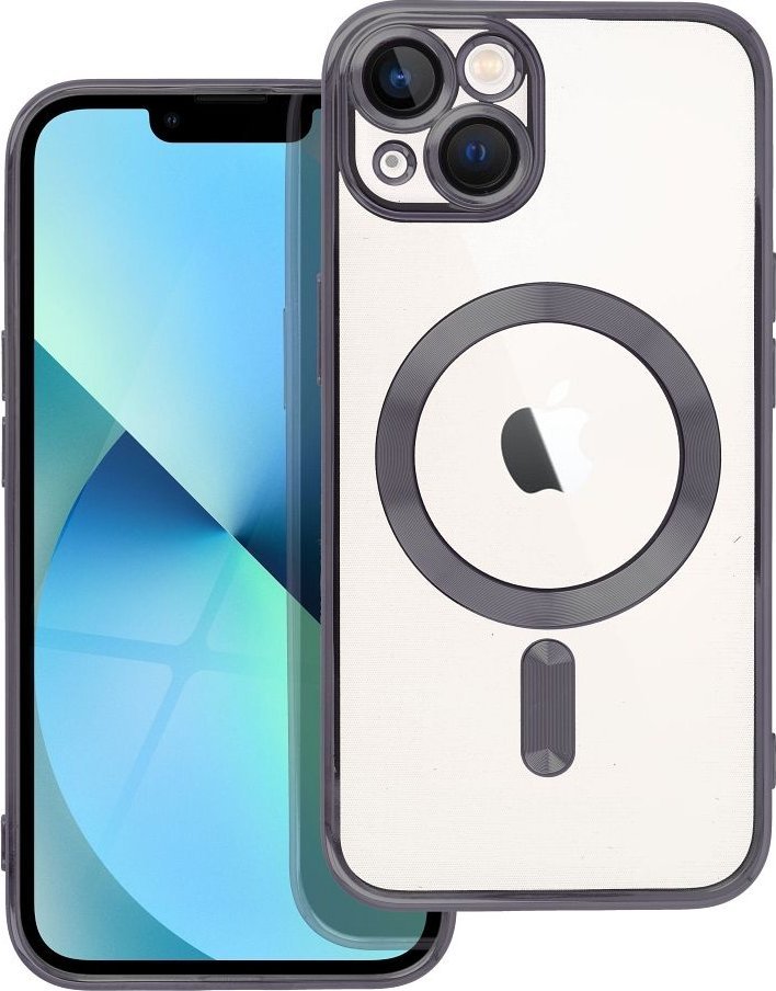 OEM Futerał ELECTRO MAG COVER kompatybilny z MagSafe do IPHONE 13 czarny