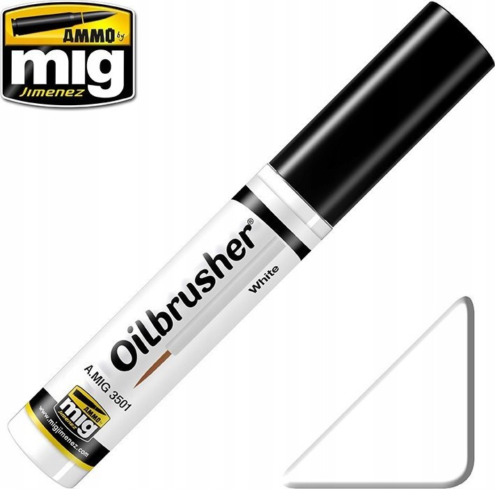 Vallejo Ammo: Oilbrusher - White (10 ml)
