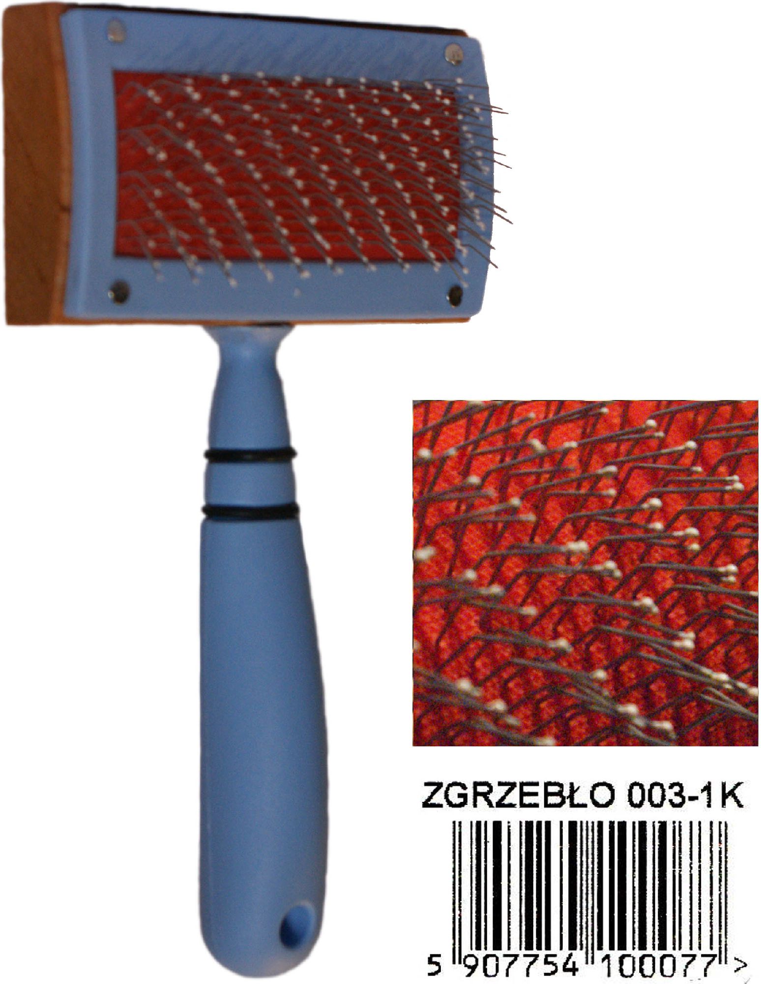 LESSIE-LAND ZGRZEBŁO Z KULKĄ 003-1/K