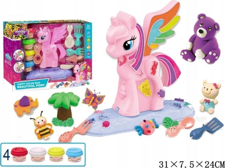 Gazelo Ciastolina zestaw kucyk G203434 74953