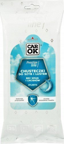 Profast Chusteczki do szyb i luster samochodowych bez smug