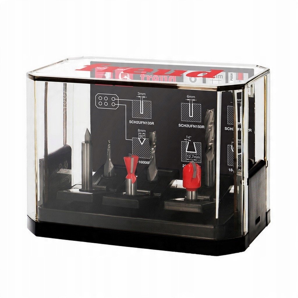 SET Frezów 88-30708P 6PC Shaper