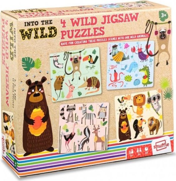 Cartamundi Shuffle - Into the Wilds Puzzles