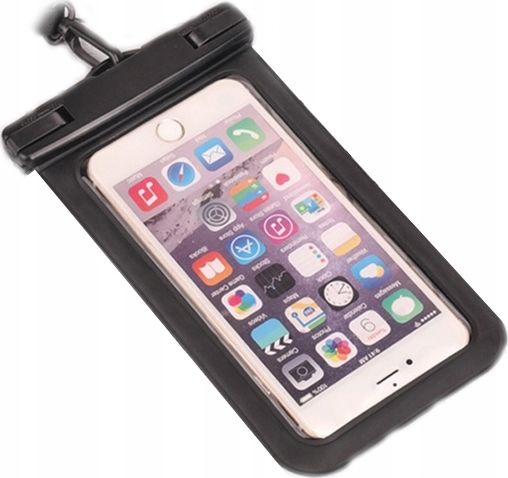 Xrec Pokrowiec Wodoodporny Futerał na Telefon Smartfon - czarny