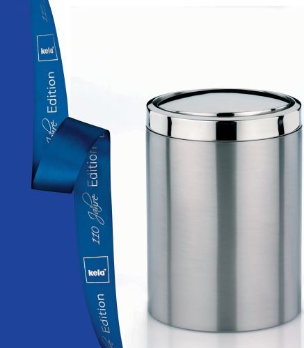 Kosz na śmieci Kela 7L srebrny (KE-21382)