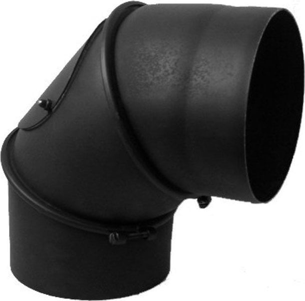 WADEX CHIMNEY ELBOW 45/90deg WITH CLEANUP DIAME