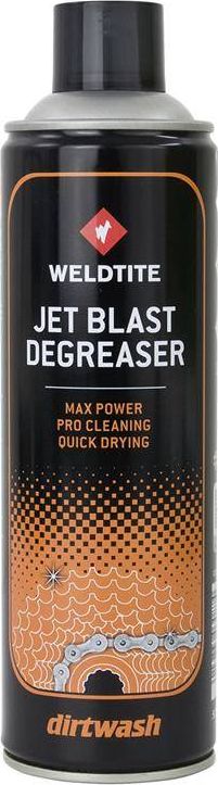 Weldtite Odtłuszczacz do łańcuha WELDTITE DIRTWASH JET BLAST DEGREASER Spray 500ml (NEW)