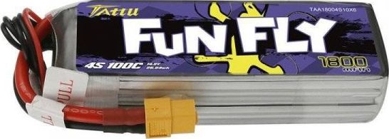 Tattu Akumulator Tattu Funfly 1800mAh 14,8V 100C 4S1P XT60