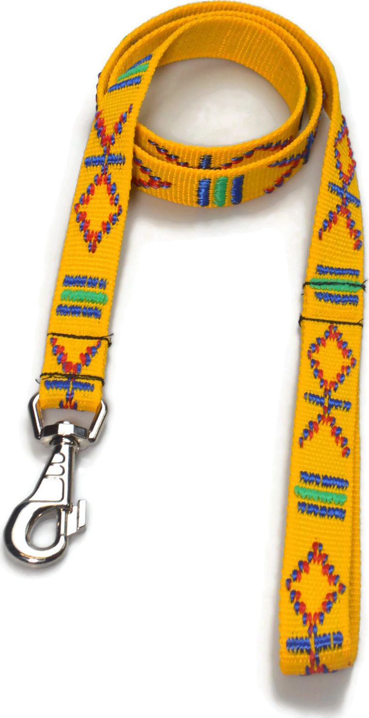 Alizoo Smycz dla dużego psa Indiańska 25mm/130cm - ALIZOO