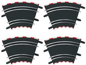 Carrera GO!!! Stromy łuk 1/45 4 szt. (20061612)