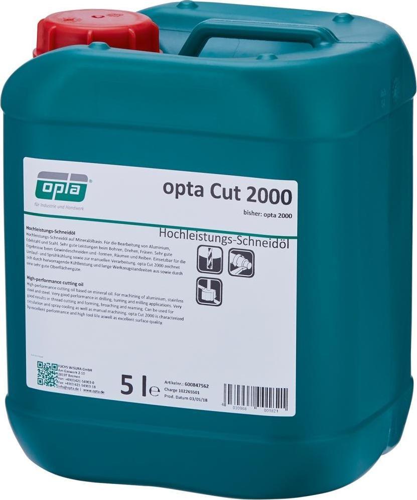 opta Olej chłodziwo do wiercenia cięcia gwintowania 5l OPTA